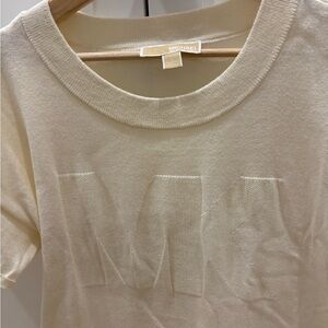 Michael Kors Beige Knit Top